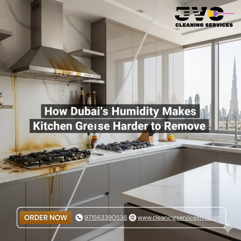 How Dubai’s Humidity Affects Kitchen Grease & Solutions | Expert Tips