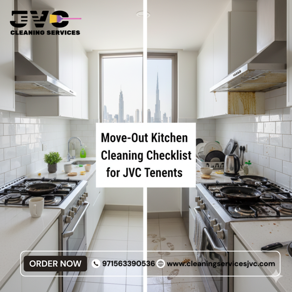 Move-Out Kitchen Cleaning Checklist for JVC Tenants | Expert Guide